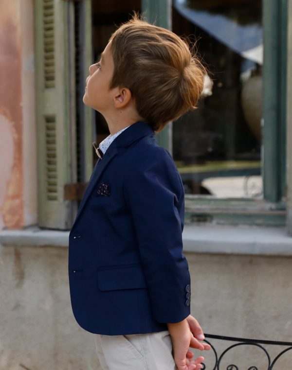 Boys solid colour blazer for special occassions