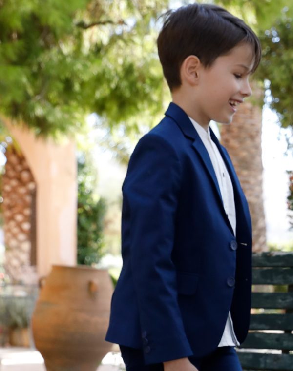 Boys solid colour blazer for special occassions