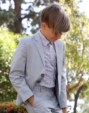 Boys solid colour blazer for special occassions