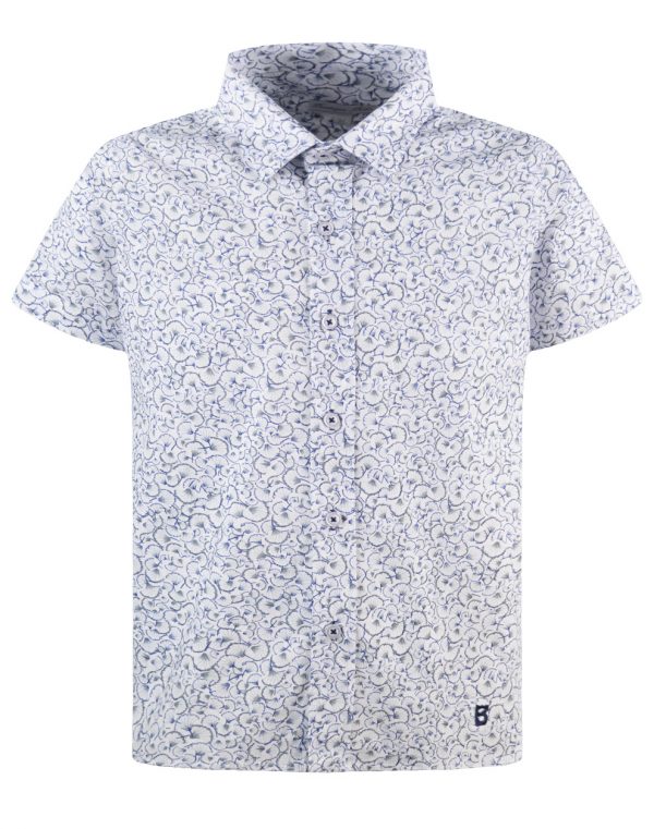 Shortsleeve allover print shirt