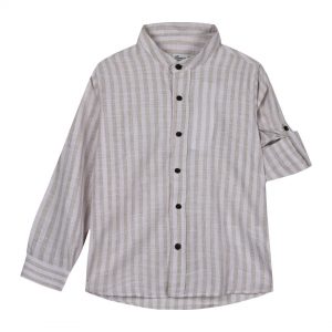 Boy΄s stripped button up shirt for special occassions
