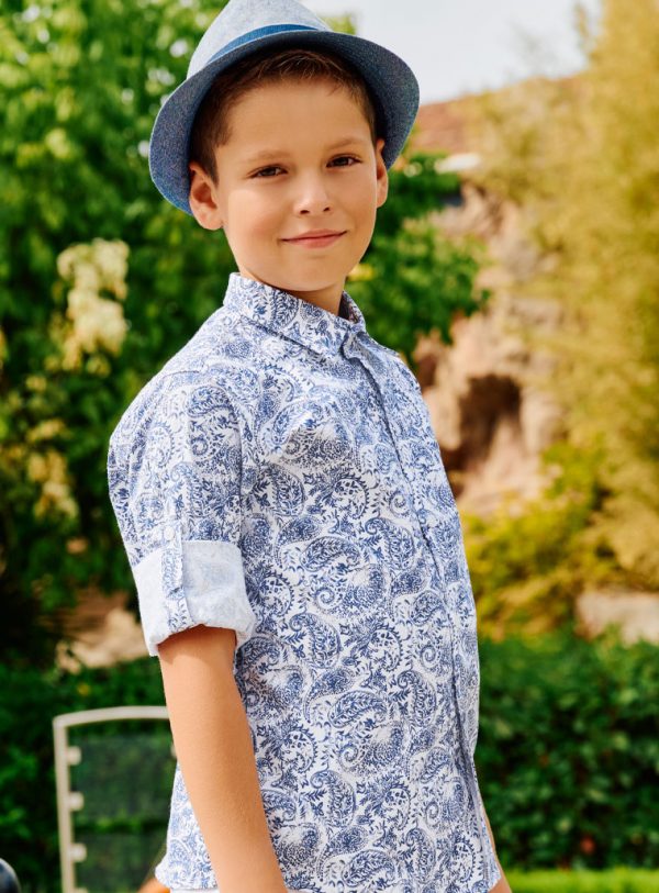 Boutique button up shirt for boys