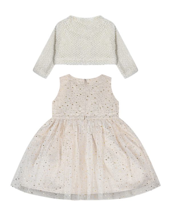 Boutique dress with cardigan