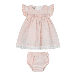 Baby girl΄s dress with matching underwear (6-18 months)