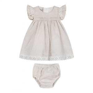 Baby girl΄s dress with matching underwear (6-18 months)