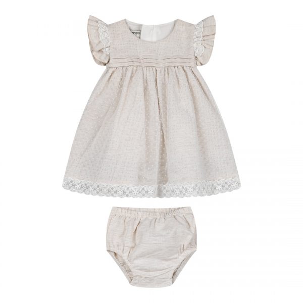 Baby girl΄s dress with matching underwear (6-18 months)