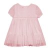 Girl΄s solid colour polka dot dress (6-18 months)