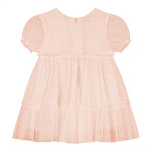 Βρεφικό πουά φόρεμα για κορίτσι (6-18 μηνών)