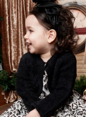 Boutique knit bolero for girls