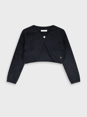 Boutique knit bolero for girls