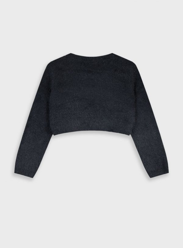 Boutique knit bolero for girls