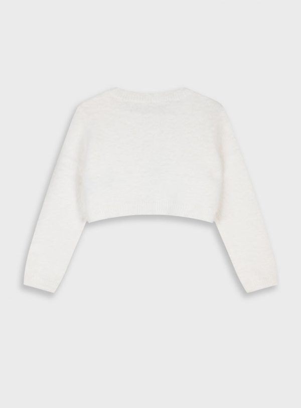 Boutique knit bolero for girls