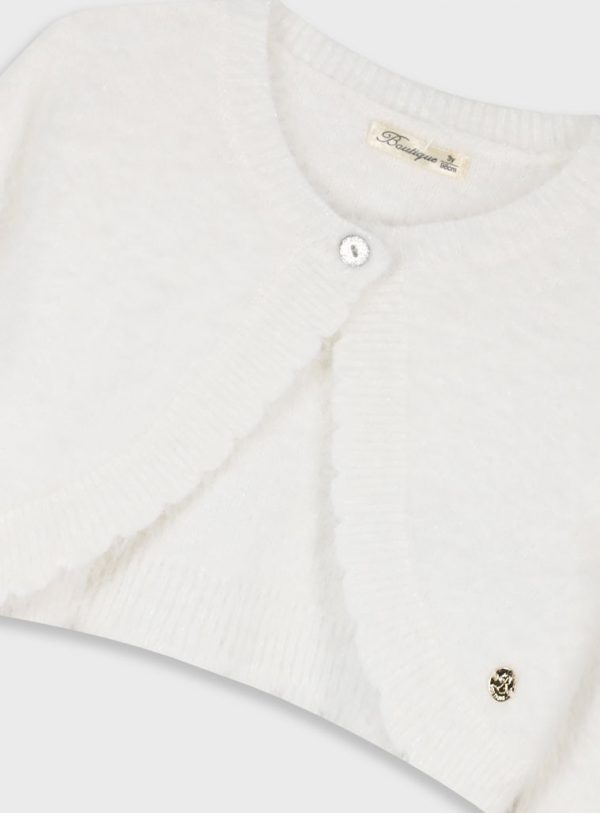 Boutique knit bolero for girls