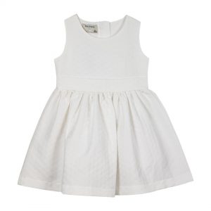 Girl΄s sleeveless embossed dress