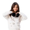 Boutique fleece shirt for girls