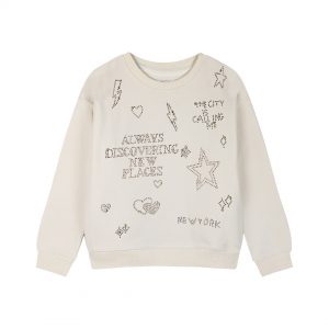 Boutique fleece shirt for girls