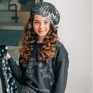 Boutique fleece shirt for girls
