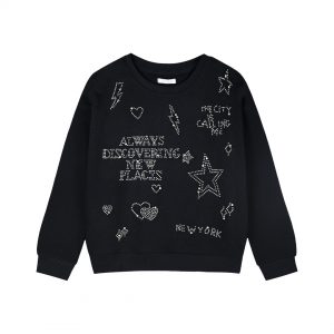 Boutique fleece shirt for girls
