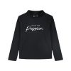 Boutique turtleneck shirt with print for girls