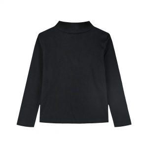 Boutique turtleneck shirt with print for girls