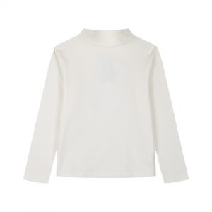 Boutique turtleneck shirt with print for girls