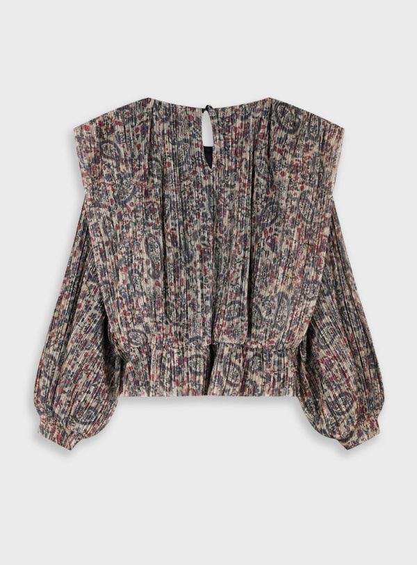 Boutique paisley print blouse