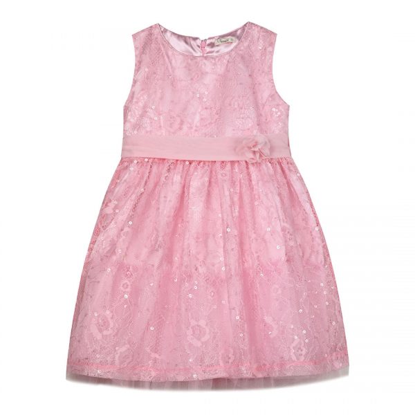 Girl΄s dress with embroidered details